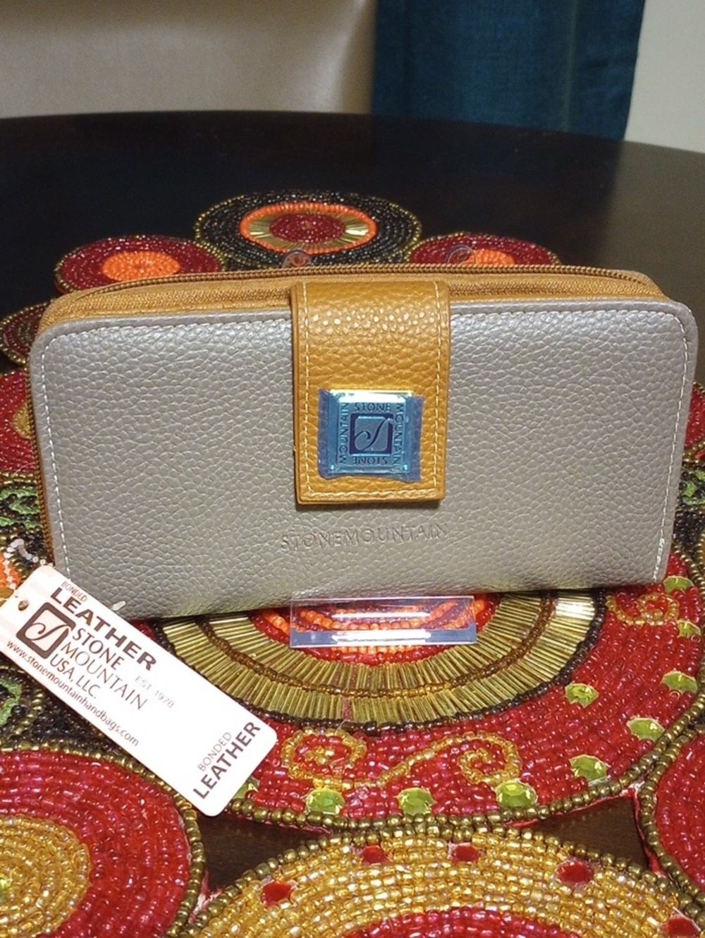 Stone Mountain Leather Wallet